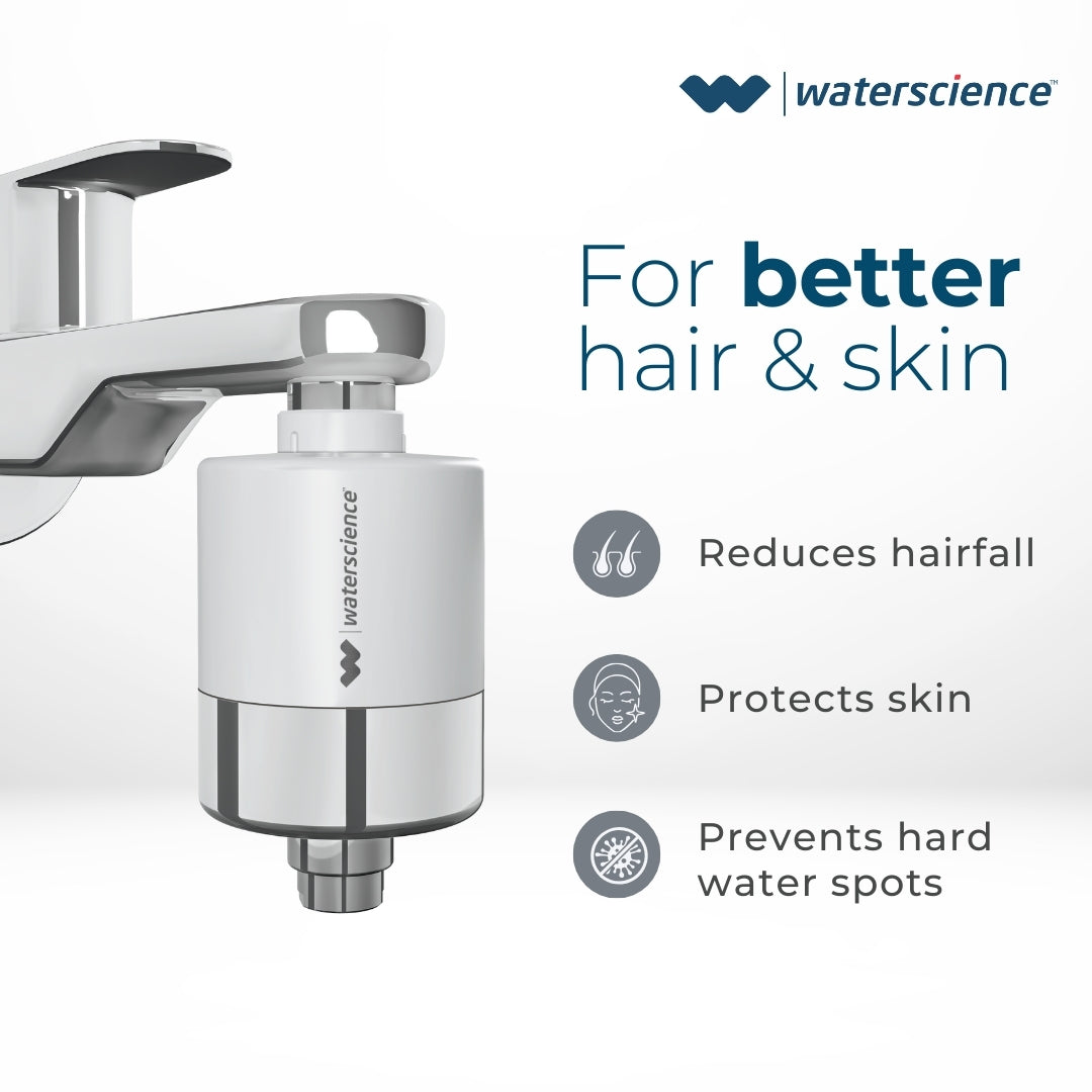 CLEO Tap Filter for Hard Water + KTF Kitchen Tap Extender with Sediment and Dust Filter