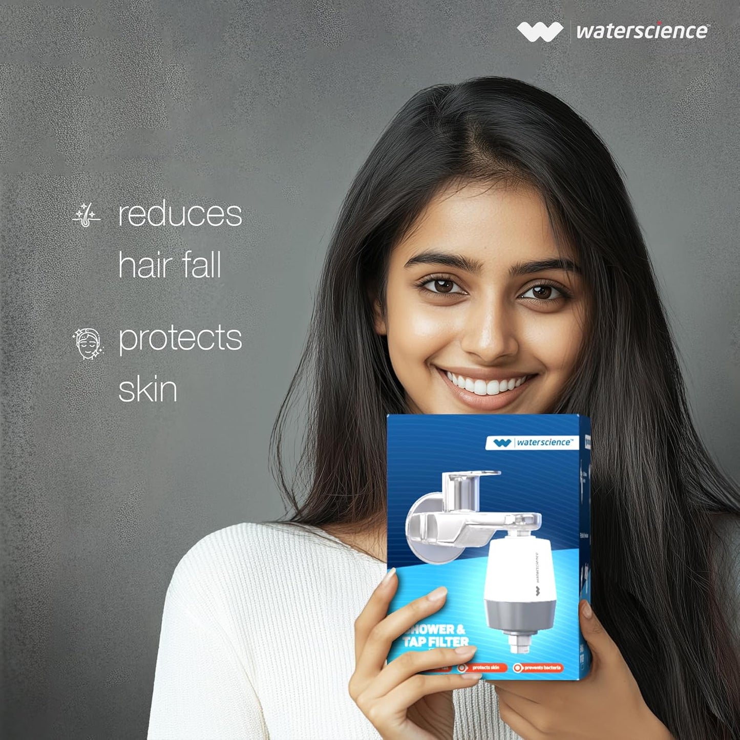 CLEO 717 Shower & Tap Filter + Washing Machine Filter Combo