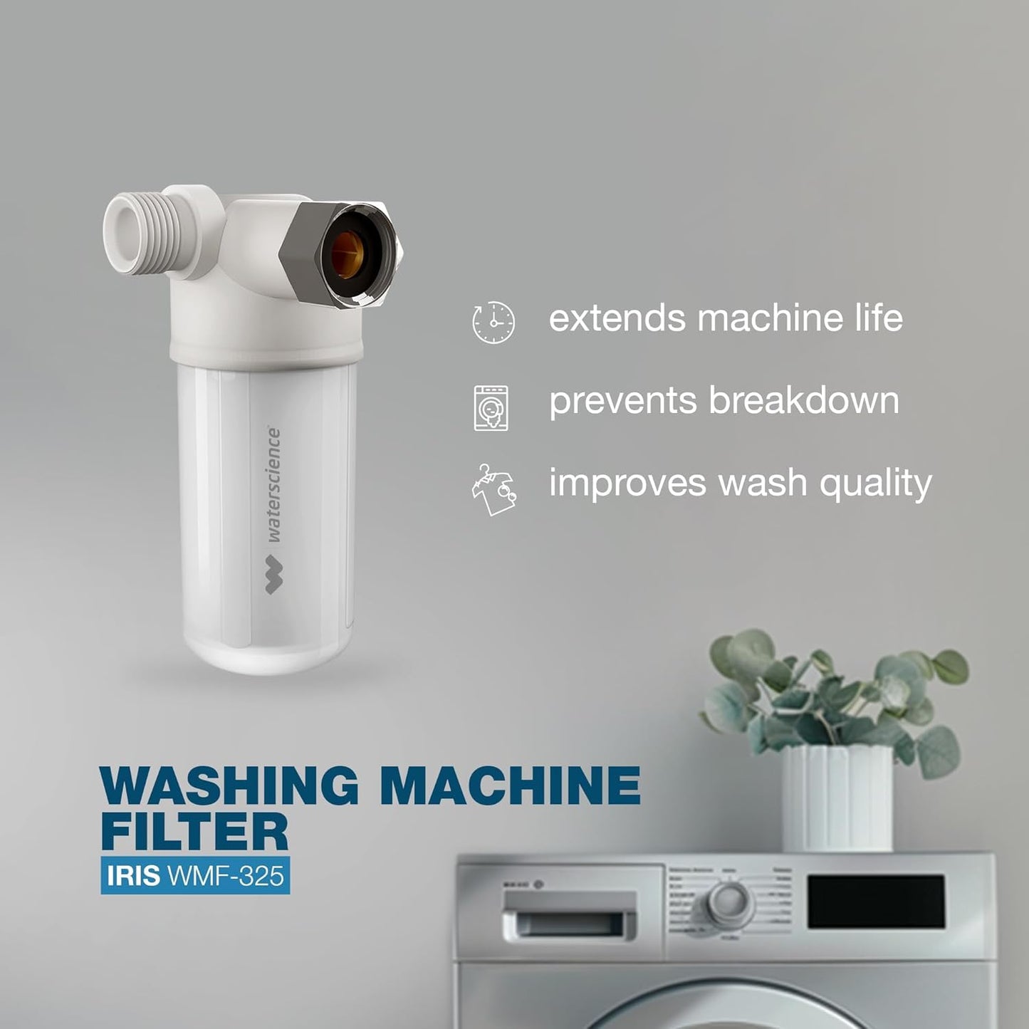 Shower & Tap Filter + Washing Machine Filter Combo