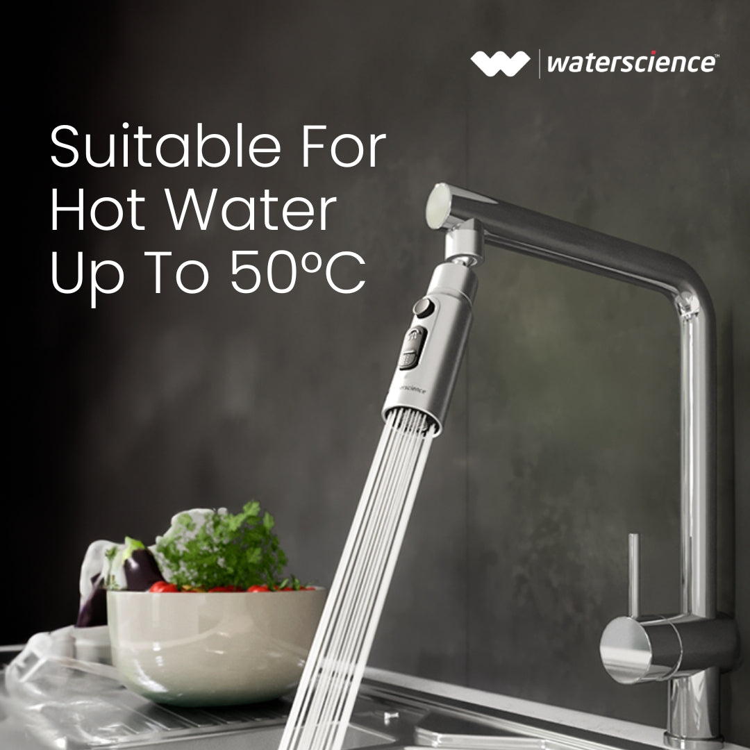 CLEO Tap Filter for Hard Water + AERA Water Saving Nozzle for Taps