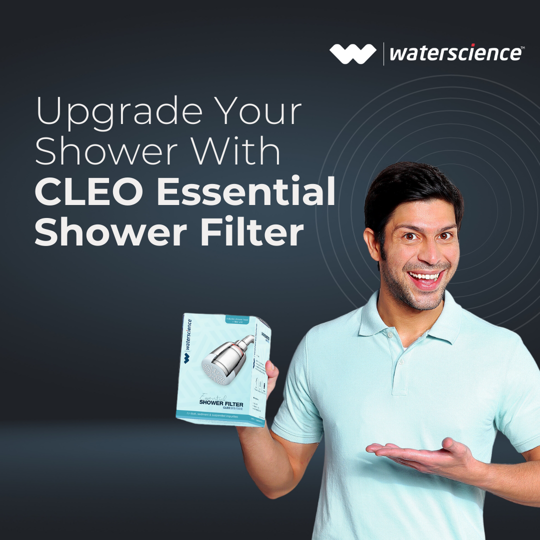 CLEO Essential Shower Filter for Dust, Sediments and Suspended Impurities - CLEO-SFS-E